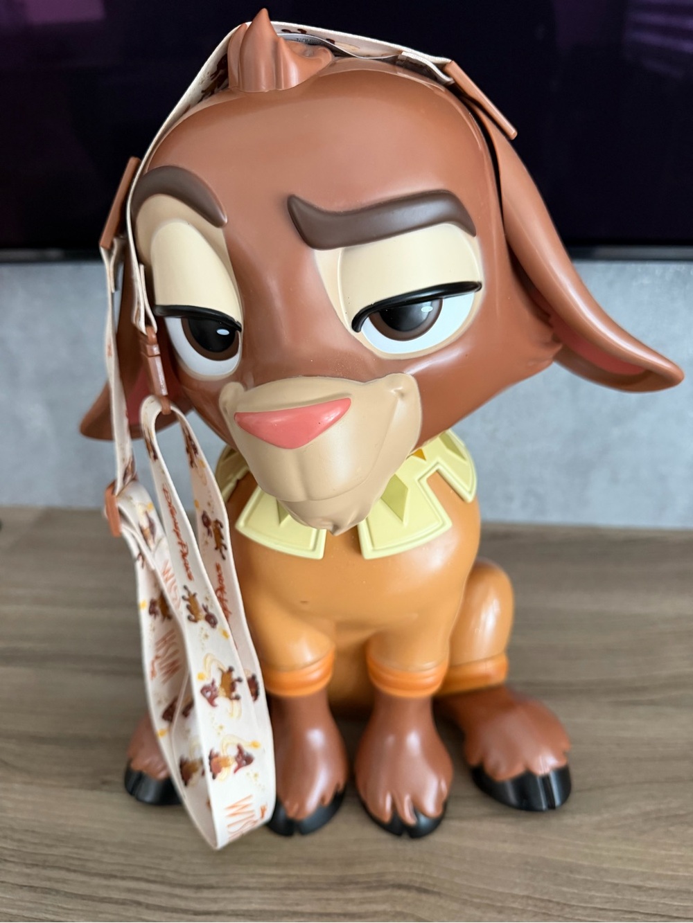 Disney Wish Popcorn Bucket with Lanyard